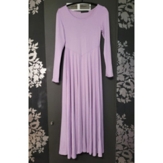 Robe tournante LM (lycra) lilas
