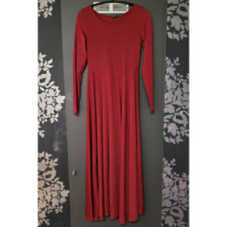 Robe tournante LM (lycra) bordeau