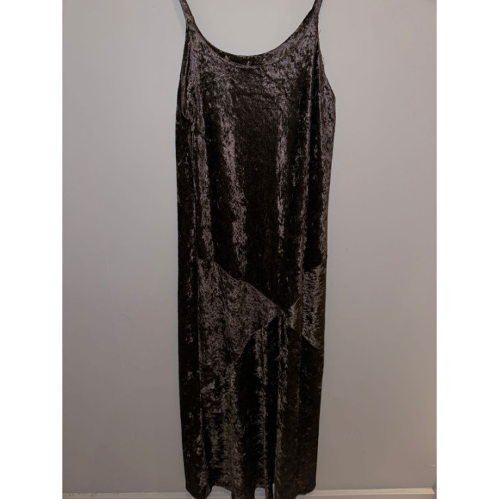 Robe Velours Longue