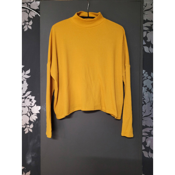 Pull évasé LM moutarde