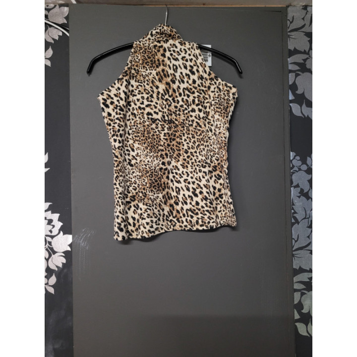 Col roulé SL léopard