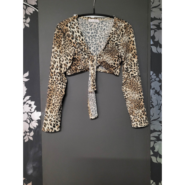 Cache-coeur léopard LM