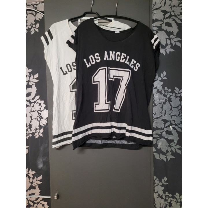 T-shirt Los Angeles blanc