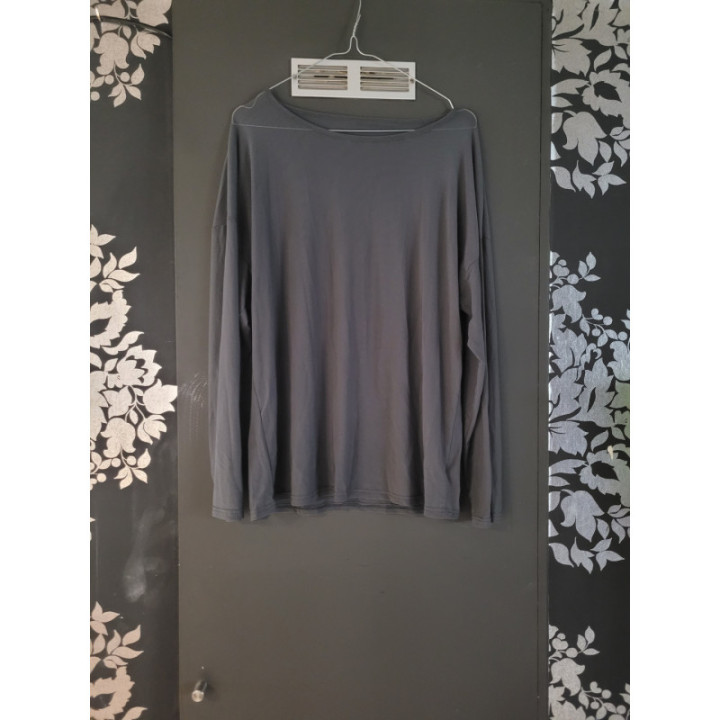 Haut fluide transparent