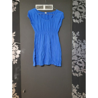 Robe courte bleu clair