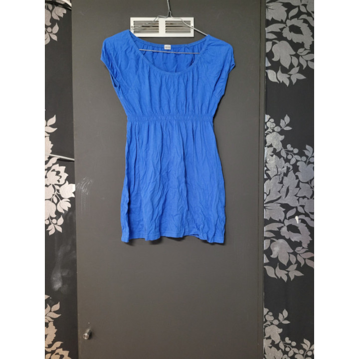 Robe courte bleu clair