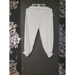 Sarouel blanc Lycra