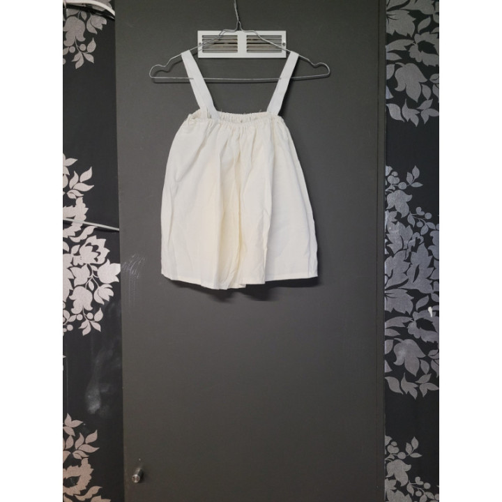 Robe parapluie blanche