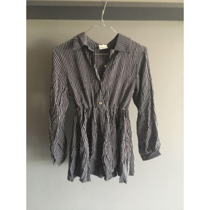 Robe Chemise Lignée