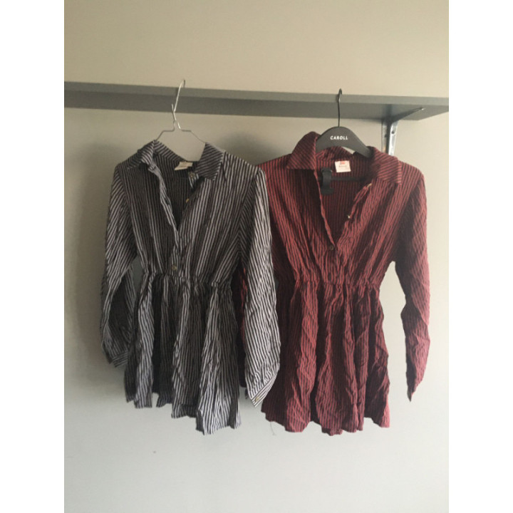 Robe Chemise Lignée