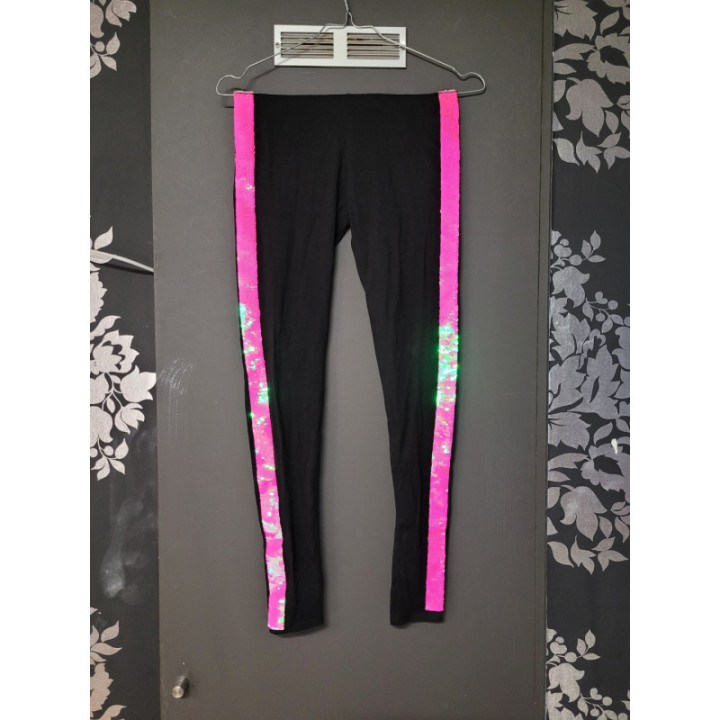 Legging strass rose