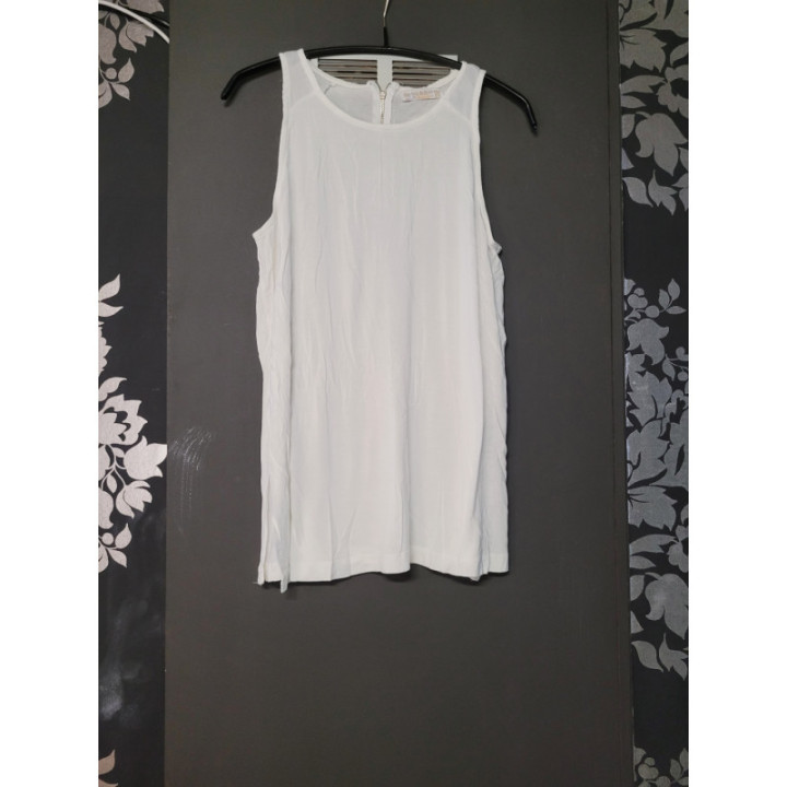 Top fluide tirette blanc