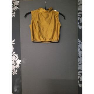 Crop top ocre