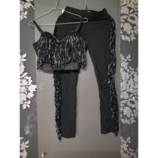 Ensemble lanière noir