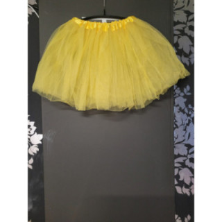 Jupe Tulle courte jaune