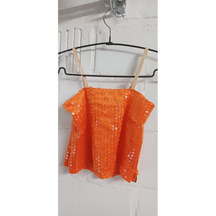 Top disco fines bretelles