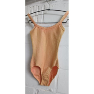 Tunique côtelée orange