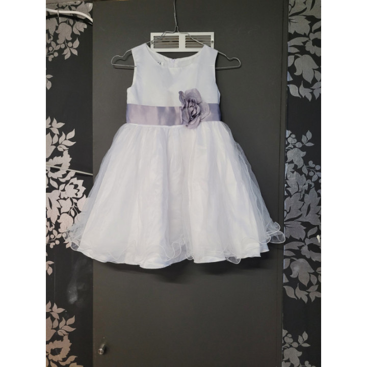 Robe Tulle Ceinture Petit Nœud