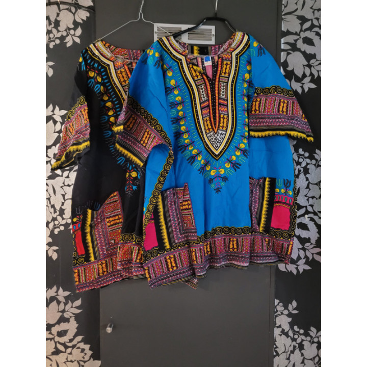 Robe africaine courte