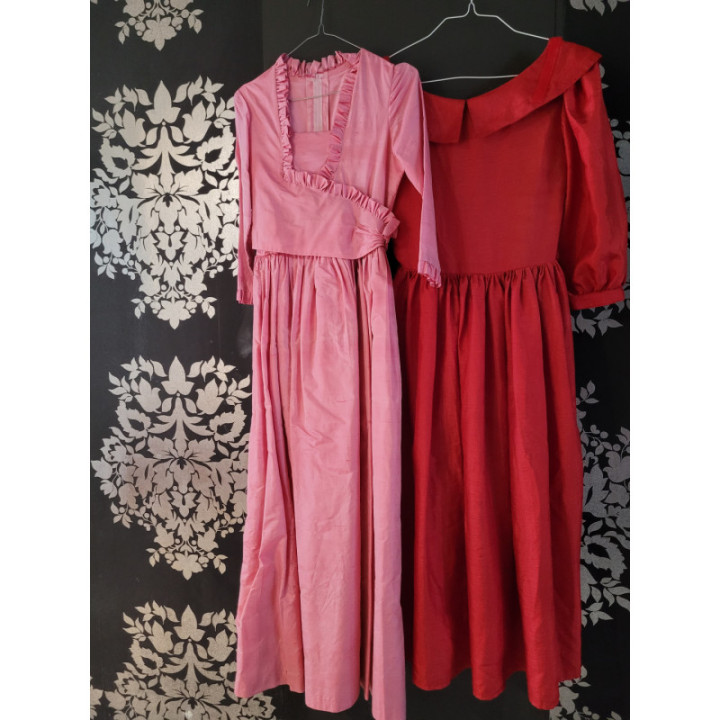 Robe Noblesse (1 rouge + 1 rose)