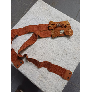 Ceinture noeud brillant