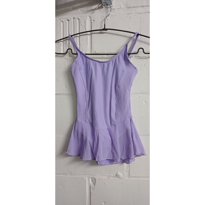 Tunique avec Jupette mauve