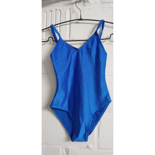 Tunique côtelée bleue