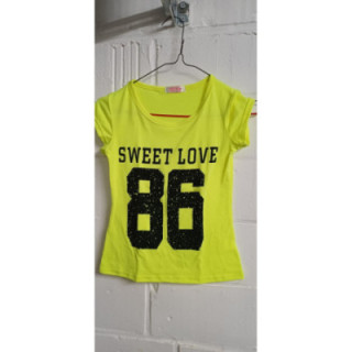 T-Shirt Fluo + Nombre