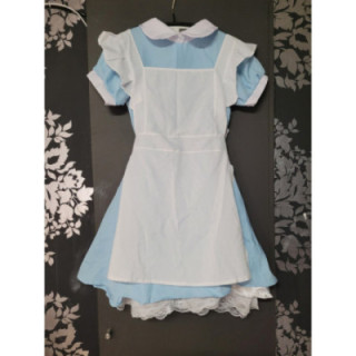 Robe Alice + serre-tête noeux noir