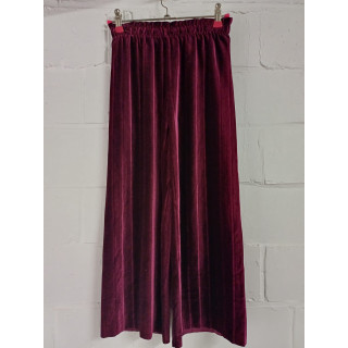 Pantalon velours Bordeau