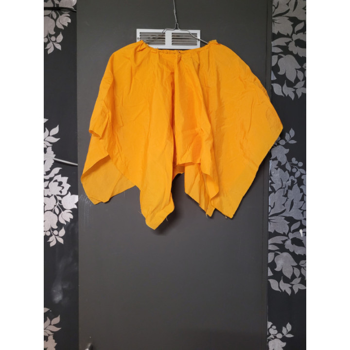 Jupe asymétrique orange