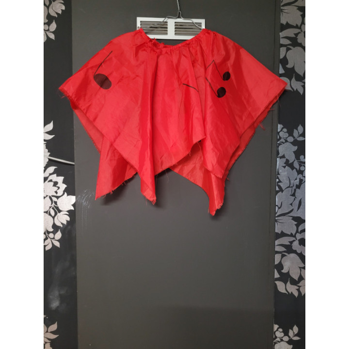 Jupe asymétrique + Notes de musique