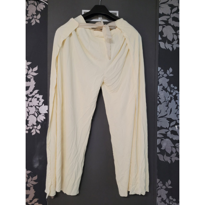 Pantalon porte-feuille (blanc cassé)