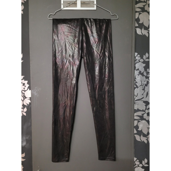 Legging similicuir (écailles)