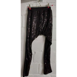 Pantalon strass noir