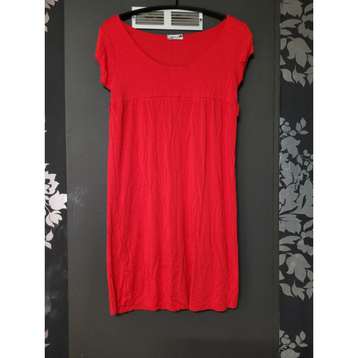 Robe courte rouge