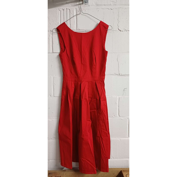 Robe swing rouge