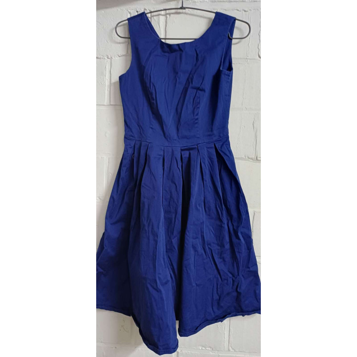 Robe swing bleu